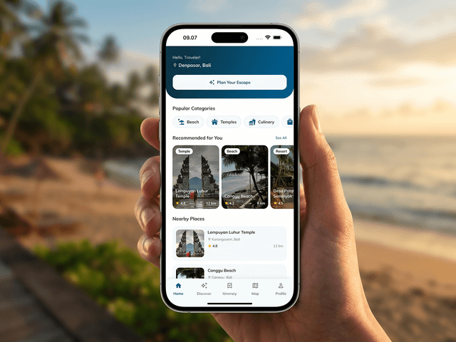 Sibali project cover — Itinerary Maker AI Powered